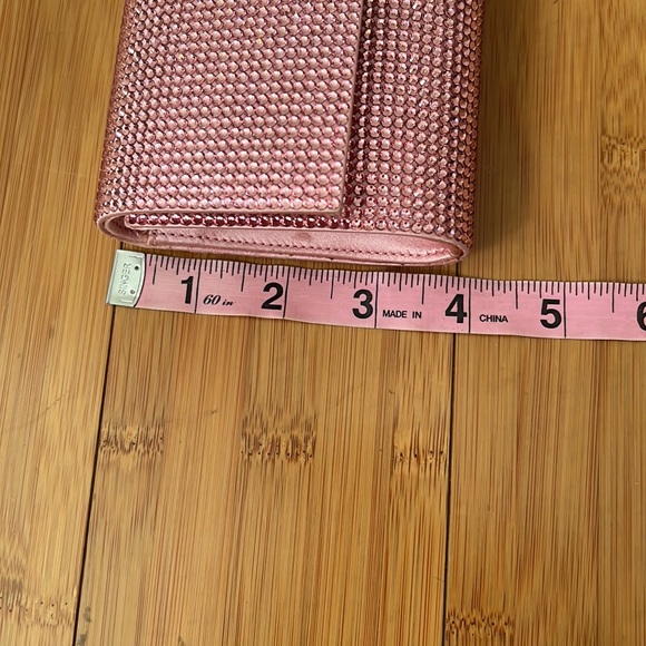 Judith Leiber Couture Ritz Fizz Crystal Clutch pink Barbiecore Authenticated - Picture 10 of 11
